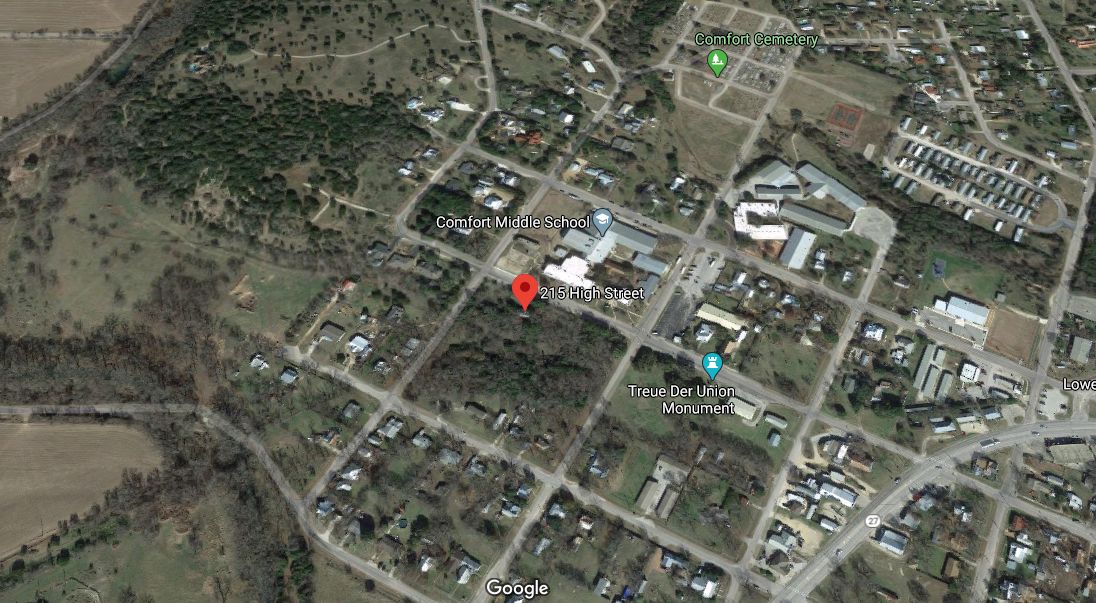 Heart of Comfort TX - Development Land: 215 High Street, Comfort, TX 78013